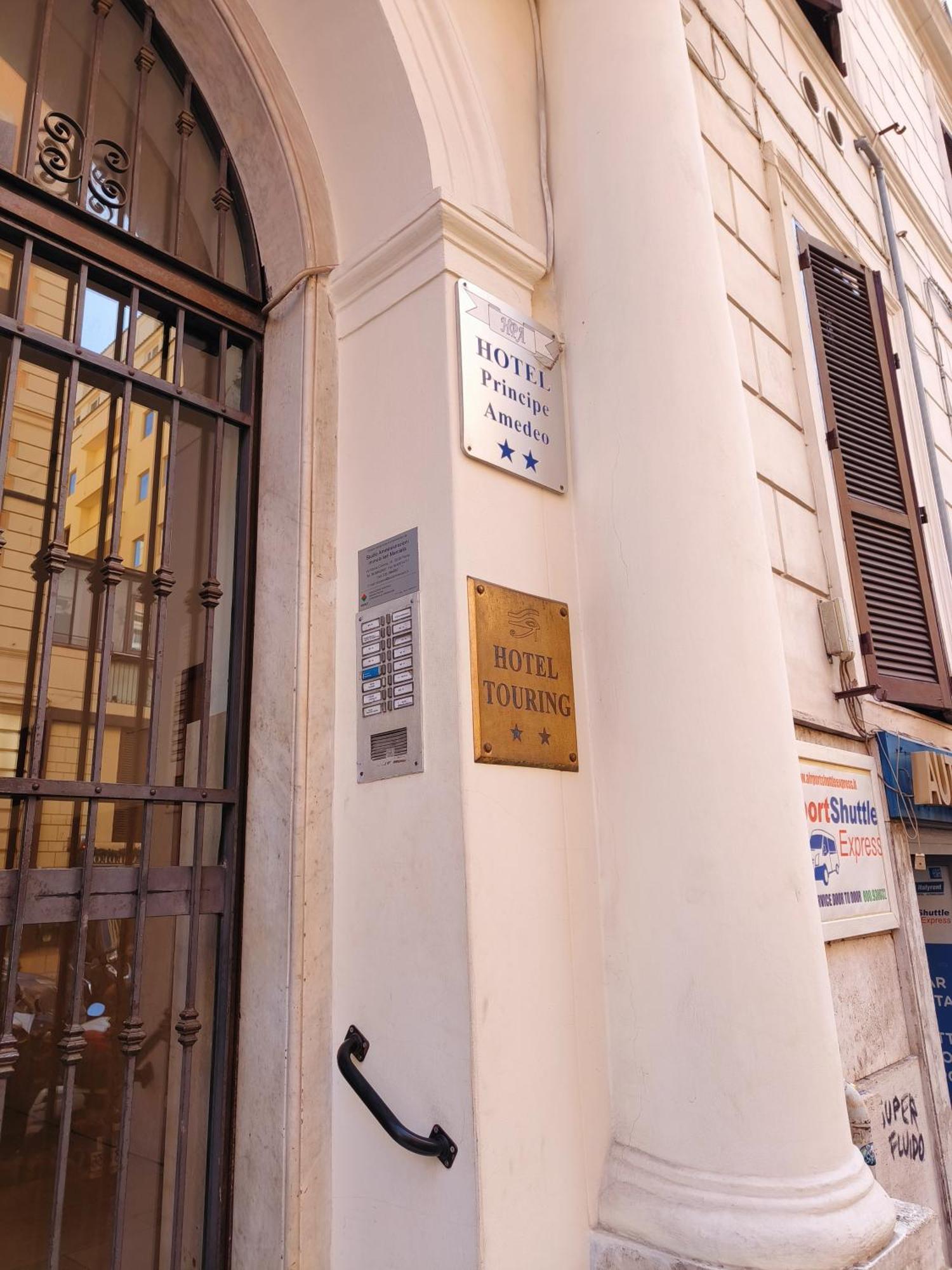 Hotel Principe Amedeo Roma Exterior foto